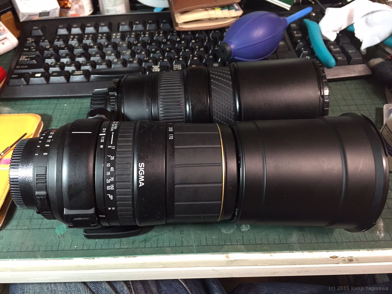 ジャンク Sigma 170-500mm f5-6.3 APO RF – YagiKen.com