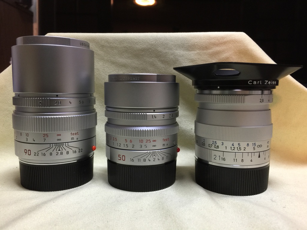 Leica Elmarit-M 90mm F2.8 Silver Chrome (フード内蔵) 11808 - 晴れ