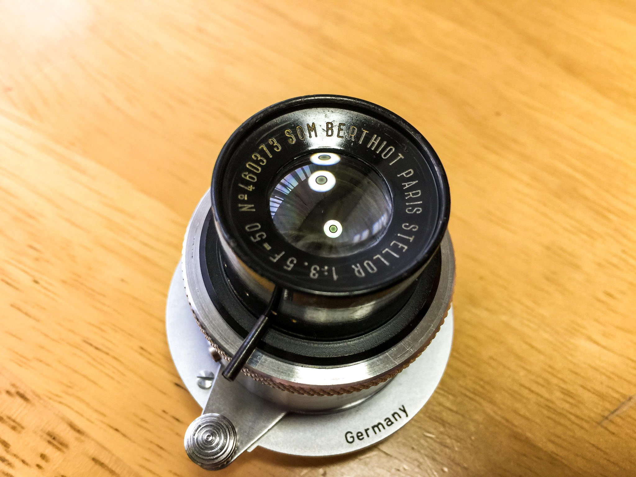 Som Berthiot Stellor 50mm F3.5 LTM改 開封の儀 - 晴れ時々ジャズ、雨