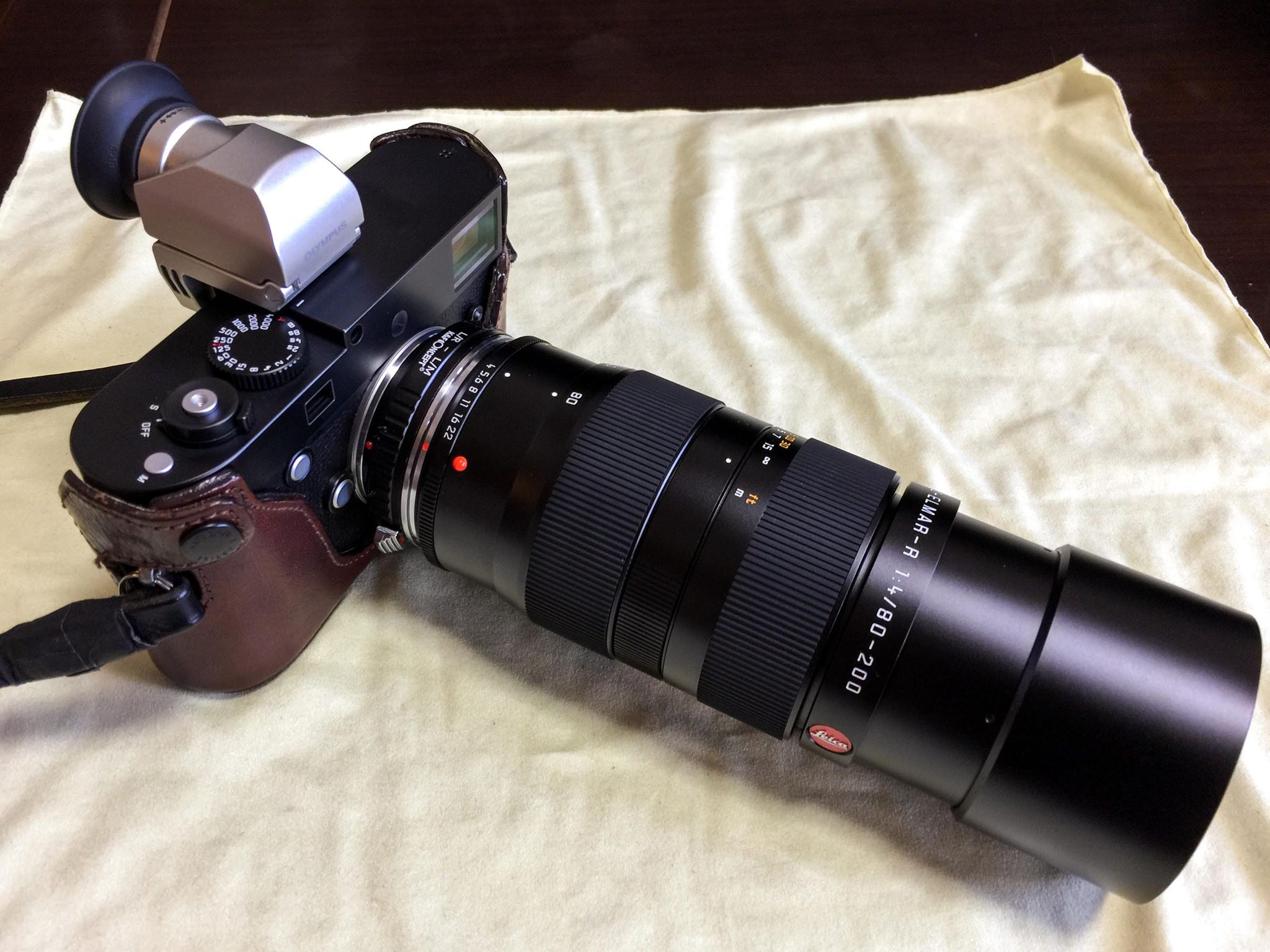 Leica Vairo-Elmar-R 80-200mm F4.0 ROM ライカRマウント 開封の儀