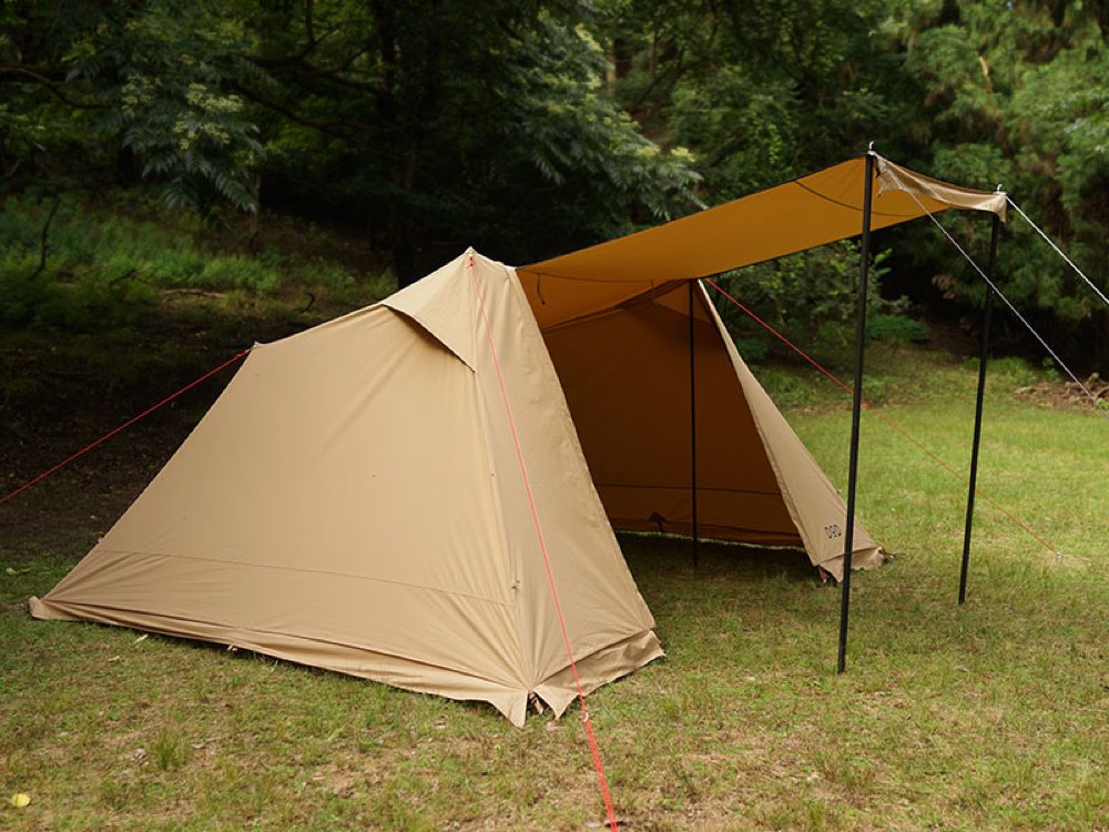 ソロソウルウォウウォウ】DODよりポリコットン素材のソロ用シェルター