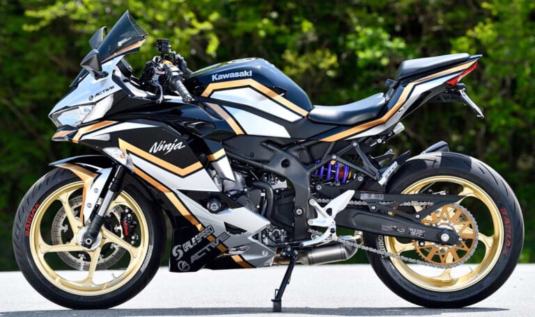 アクティブ ニンジャZX-25Rストリートカスタムスタイル見参!!【ワイド