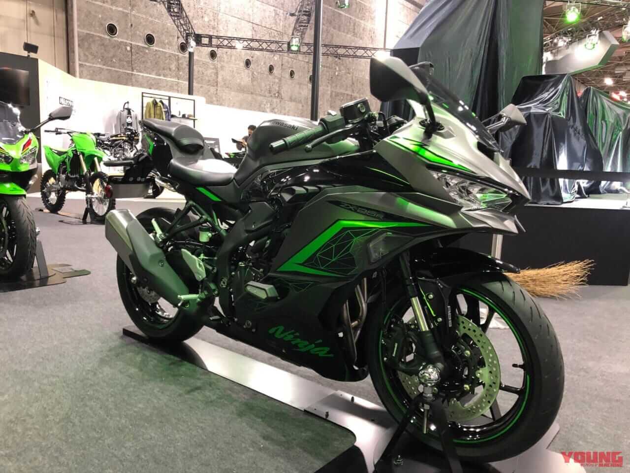 画像 No.13/8] 正式発表直後の「ニンジャZX-25R SE」が大阪モーター