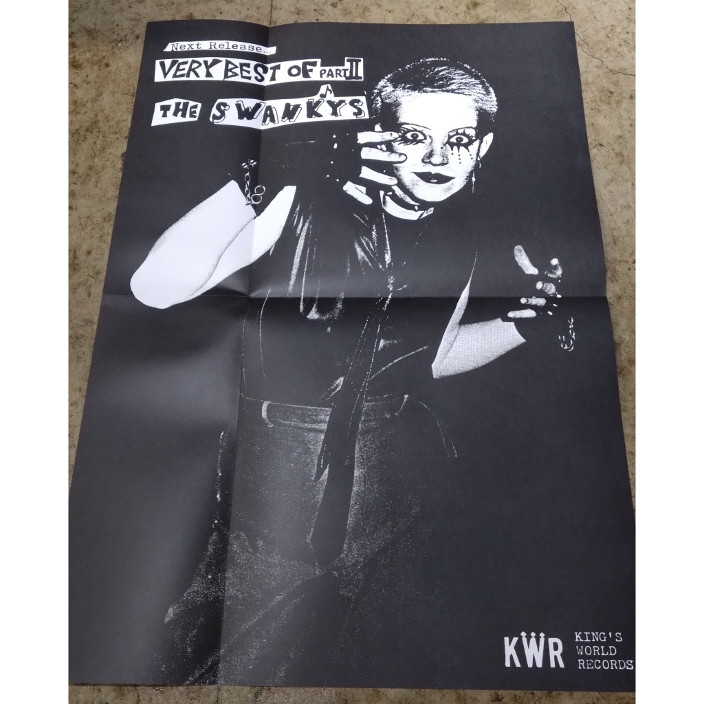 THE SWANKY'S /The Very Best of Hero The Swankys(LP)限定盤ポスター