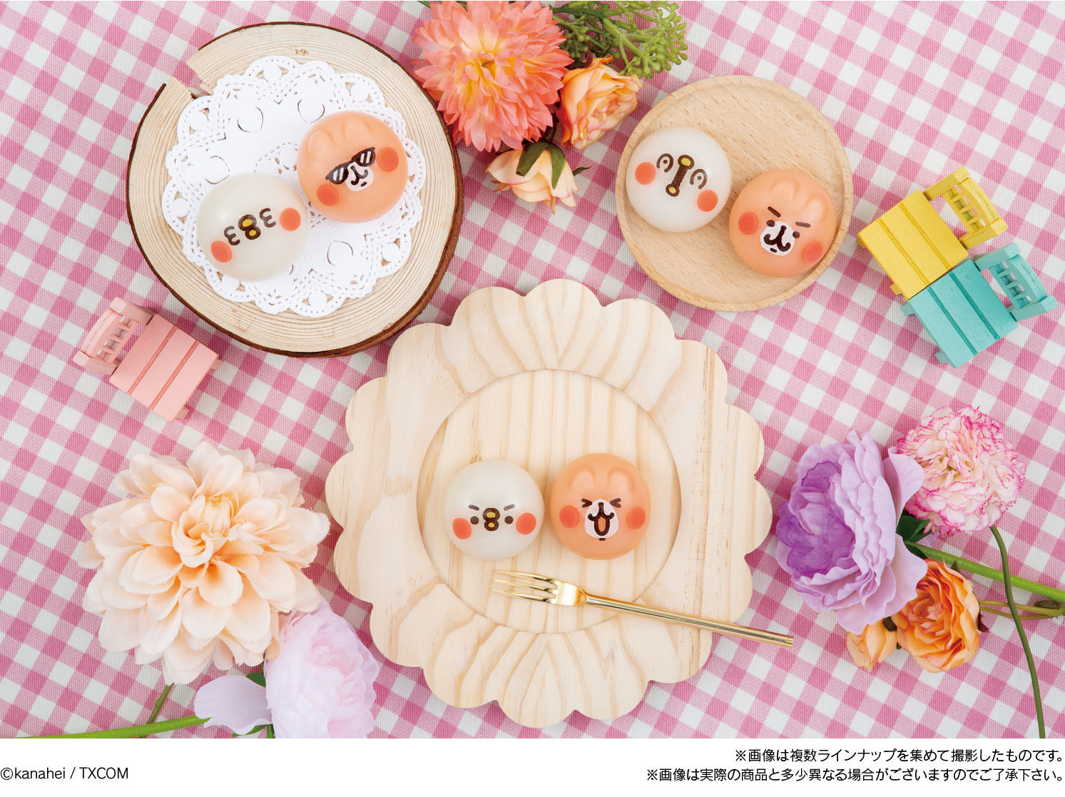 カナヘイの「ピスケ＆うさぎ」がモチモチスイーツになってローソンに