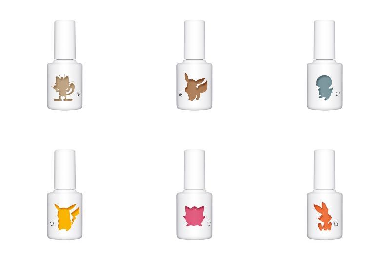 ukaの人気ネイルとポケモンがコラボ！ 大人向けスモーキーカラー vs