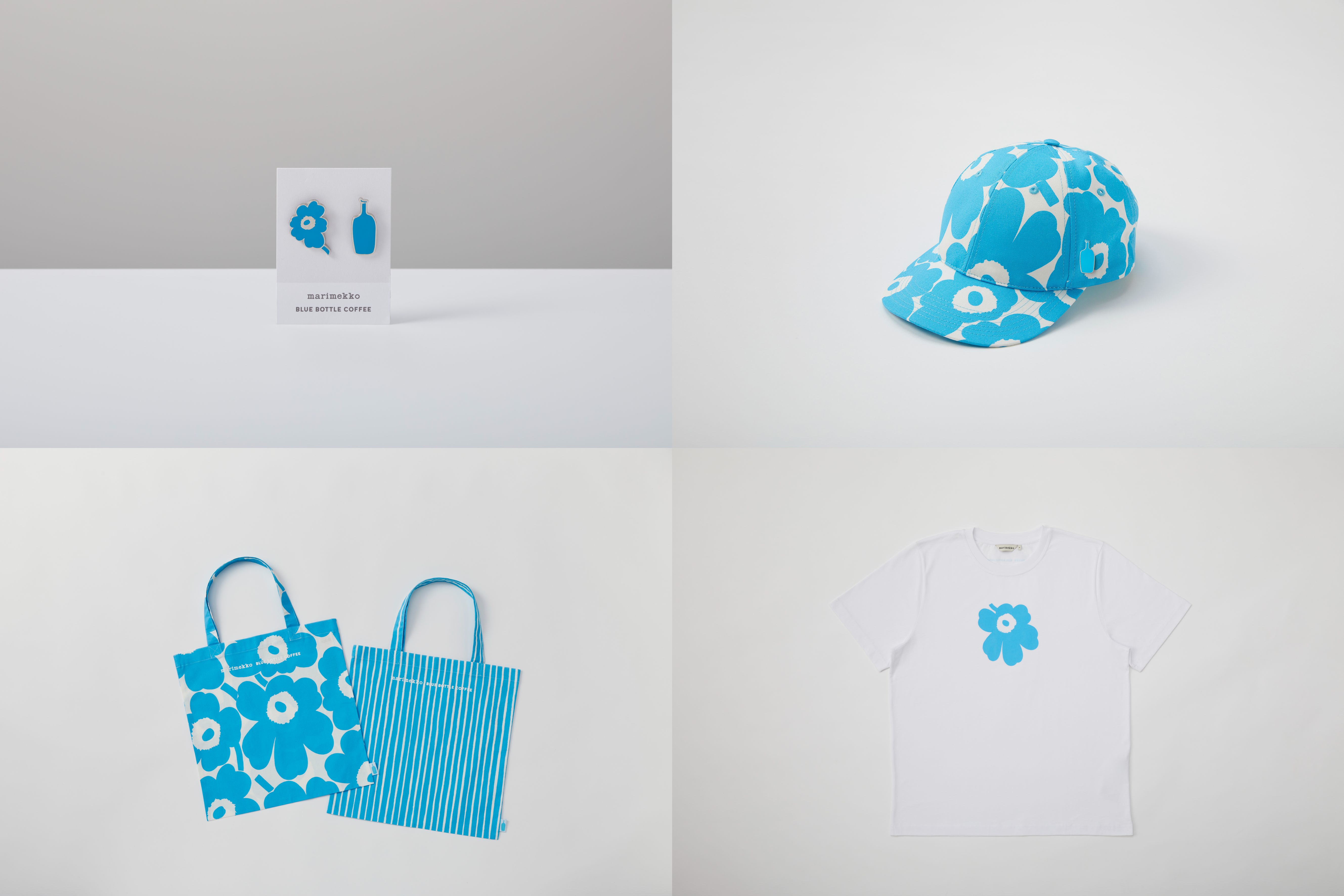 相性良すぎ🩵マリメッコ×ブルーボトルコーヒーのコラボグッズが可愛