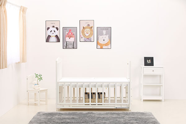 スリーオープンベッド b-sideDX | 国産ベビーベッド製造メーカー ヤマサキ