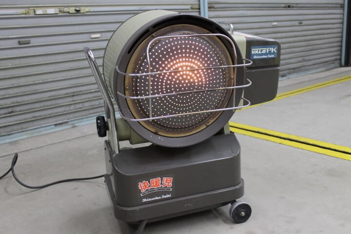 静岡製機 業務用 VAL6PK赤外線ジェットヒーター！快暖児(かいだんじ