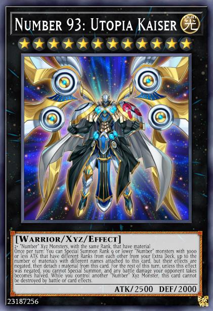Yu-Gi-Oh! Wiki - Number 93: Utopia Kaiser