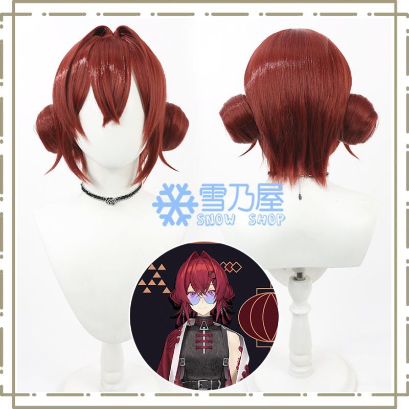 VTuber アンジュ・カトリーナ Ange Katrina 中華服コスプレウィッグ