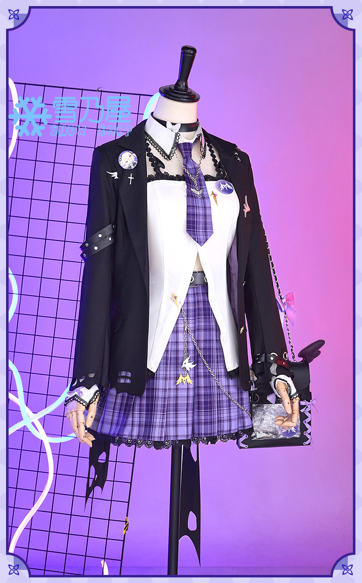 原神カフェ in ソウル フィッシュル コス衣装