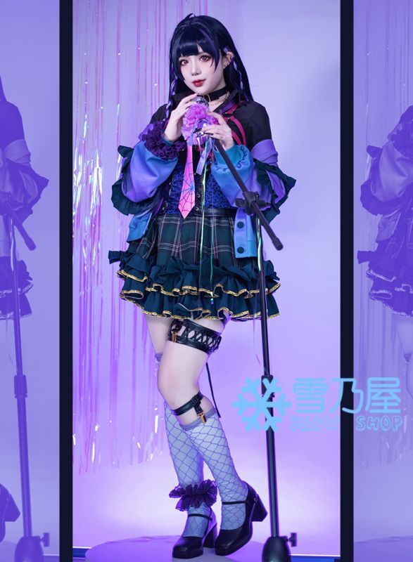 VTuber XSOLEIL Meloco Kyoran 狂蘭メロコ コスプレ衣装