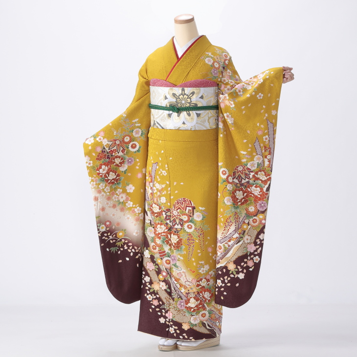 黄色/クリーム系｜【公式】京都きもの友禅オンラインストア / 振袖