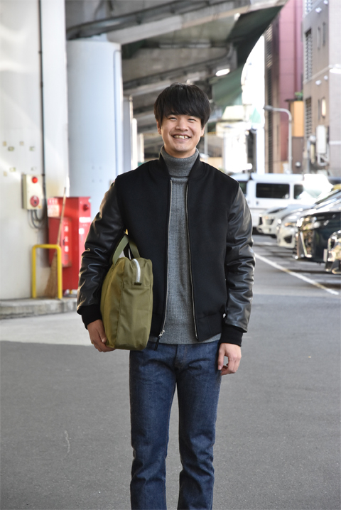 USA製 GB sport ゴールデンベア スタジャン 本革 メルトン ジービー