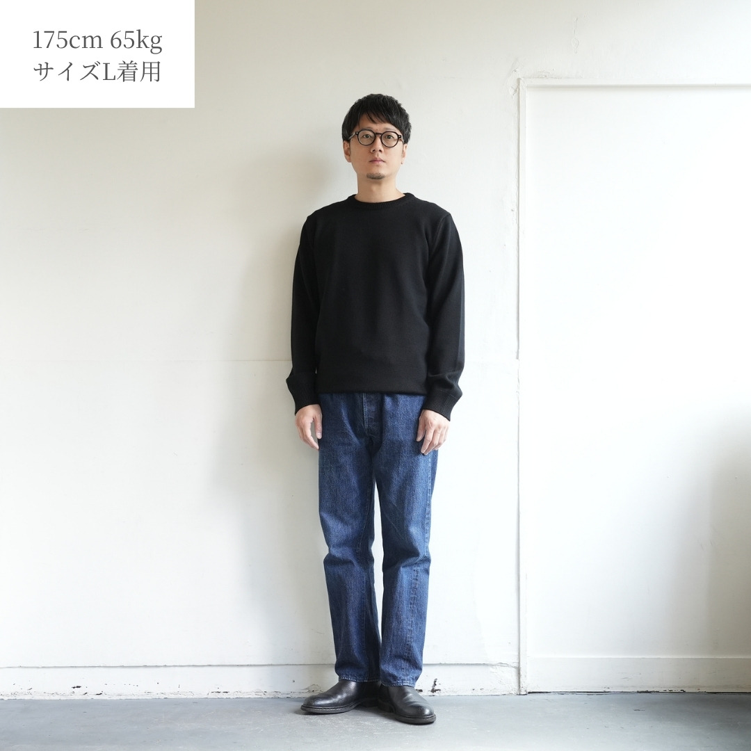 MOONCASTLE（ムーンキャッスル） H/W MERINO WOOL CREWNECK - ZABOU