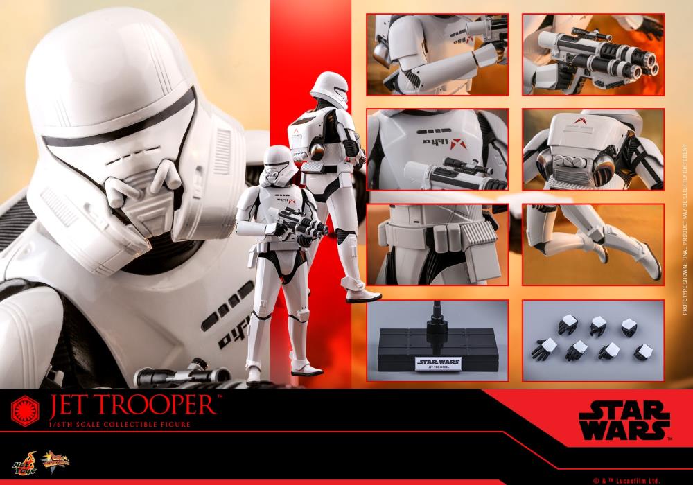 Hot Toys Star Wars Jet Trooper MMS561 1/6 Scale – Zapp! Comics