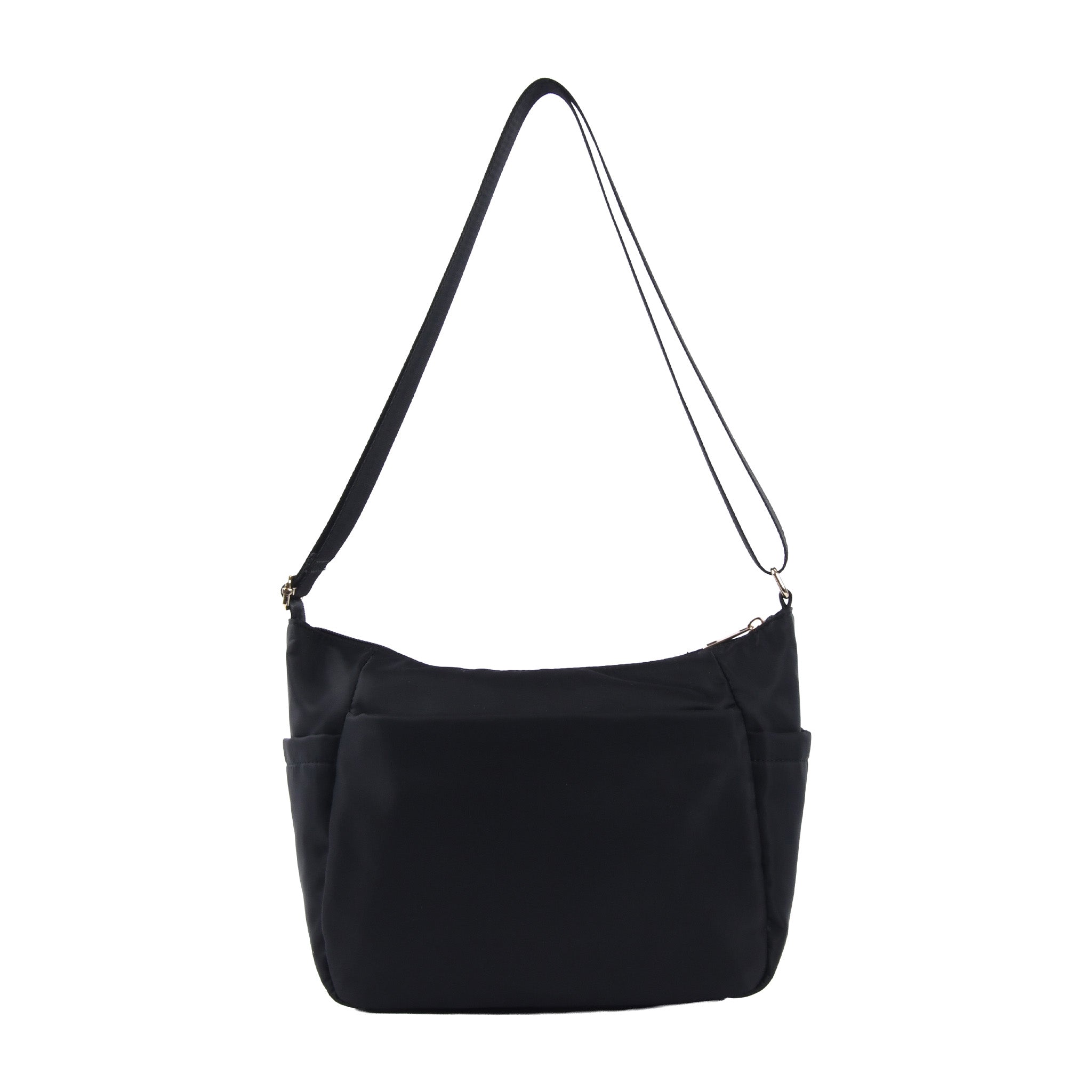 時短バッグ Wポケットナイロンショルダーバッグ EL5487