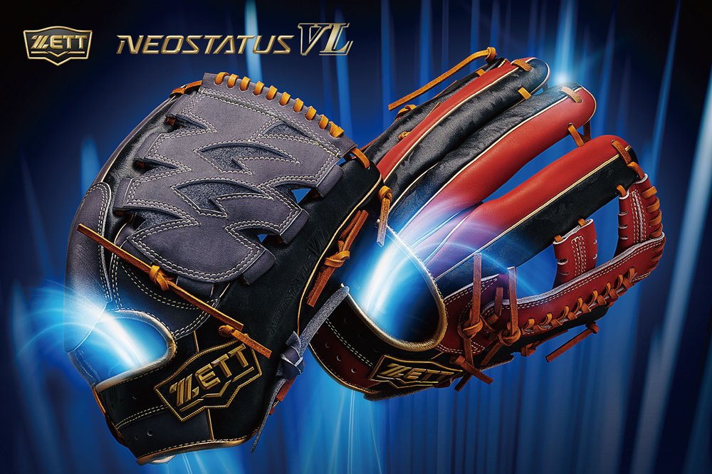 ア*テ様 【美品】ZETT ネオステイタスVL 左用 軟式グローブ 軟式グラブ