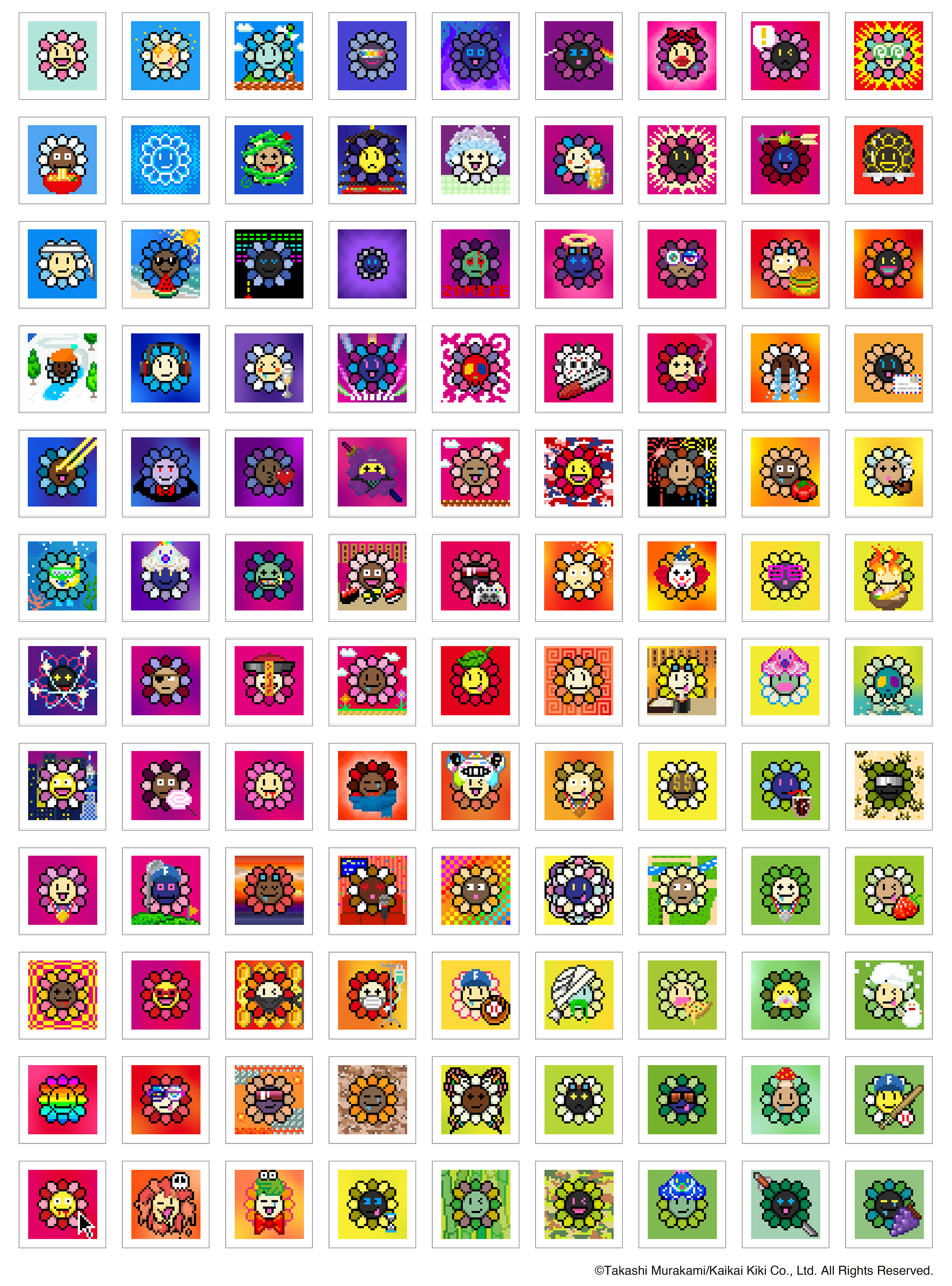 村上隆 Murakami.Flower #6497 ざるそば Zaru Soba 8月21日(月) 22時