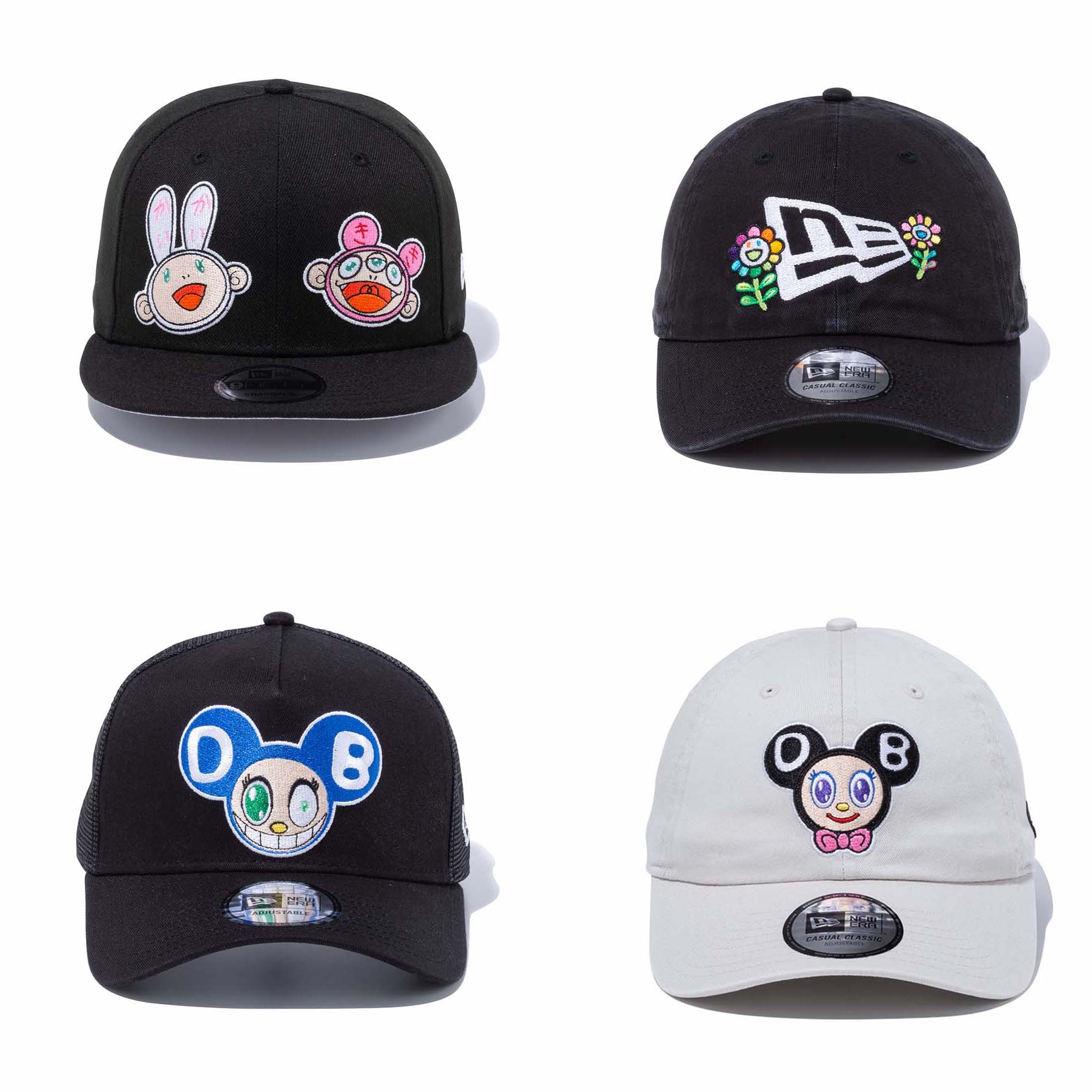 1月17日(月)よりWEBショップにて、NEW ERA × 村上隆コラボレーション