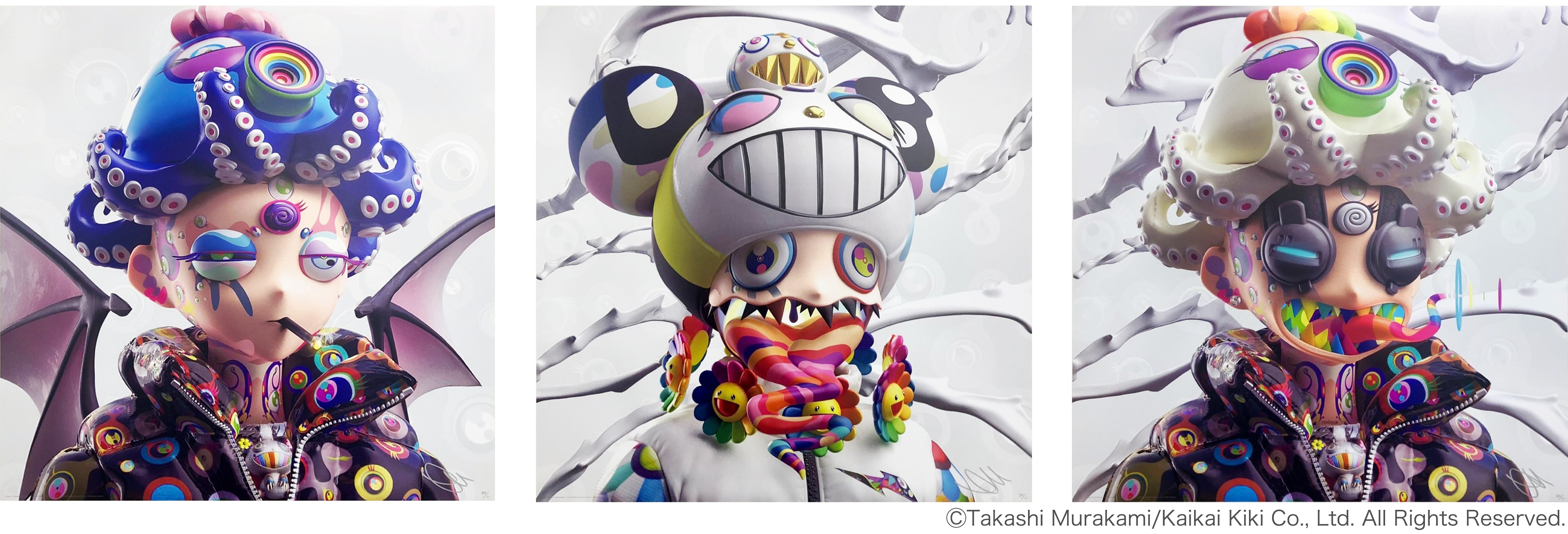 8月10日(木)22時よりWEBショップにて、CLONE X RTFKT&村上隆