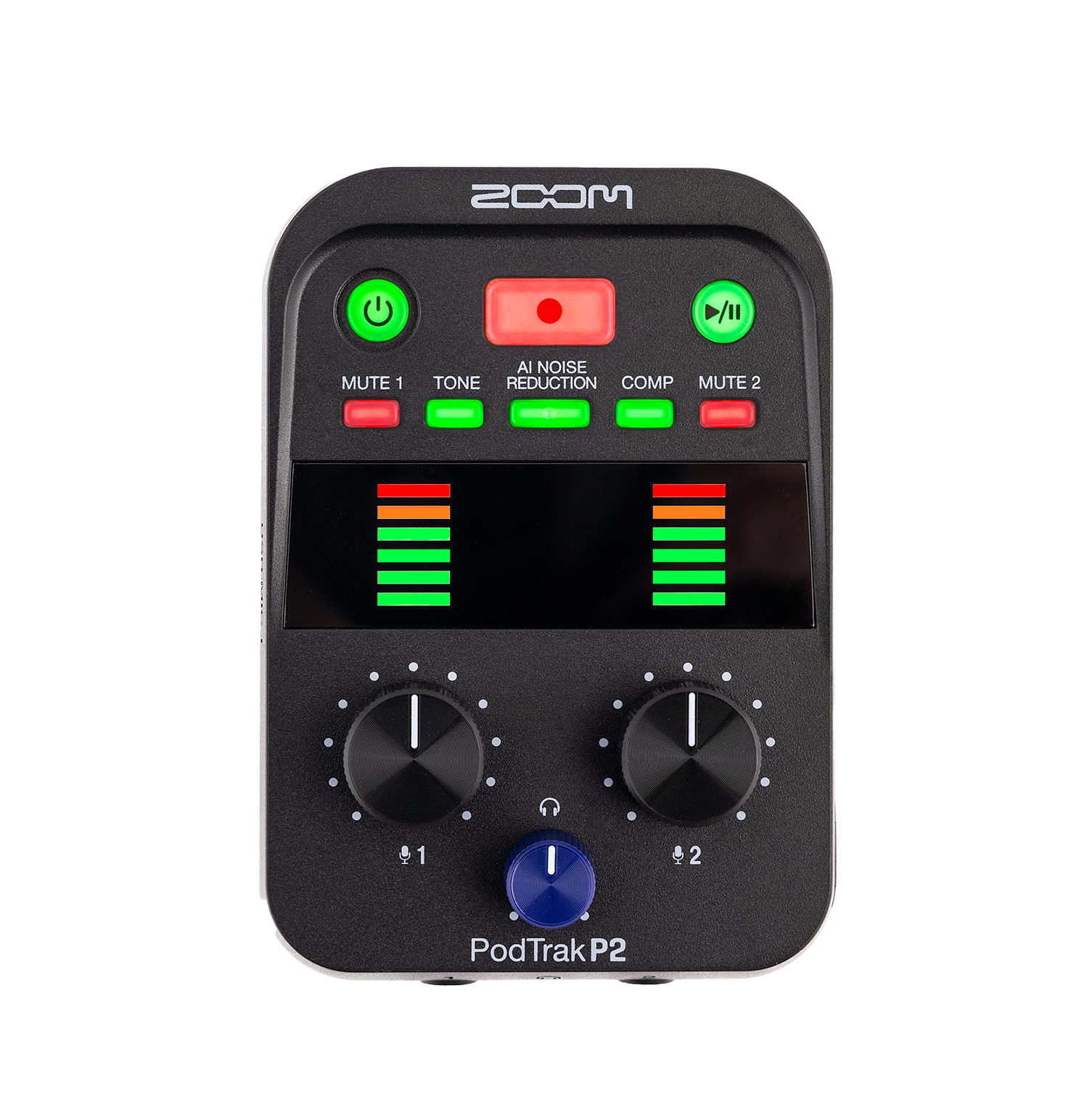 PodTrak P2 Podcast Recorder | Buy Now | ZOOM