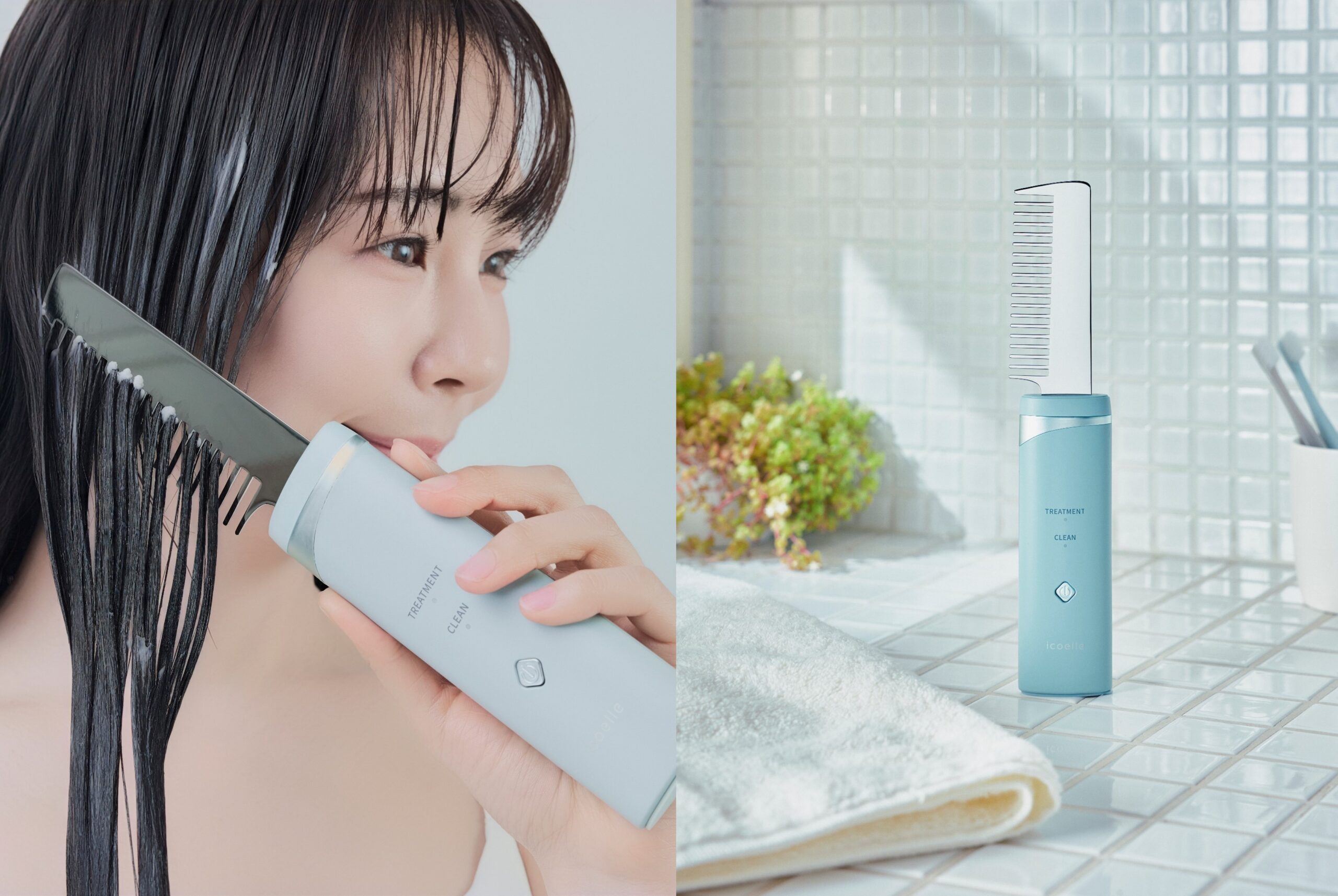 ヘアサロンapish監修「イコエル 超音波リペアコーム」を販売開始