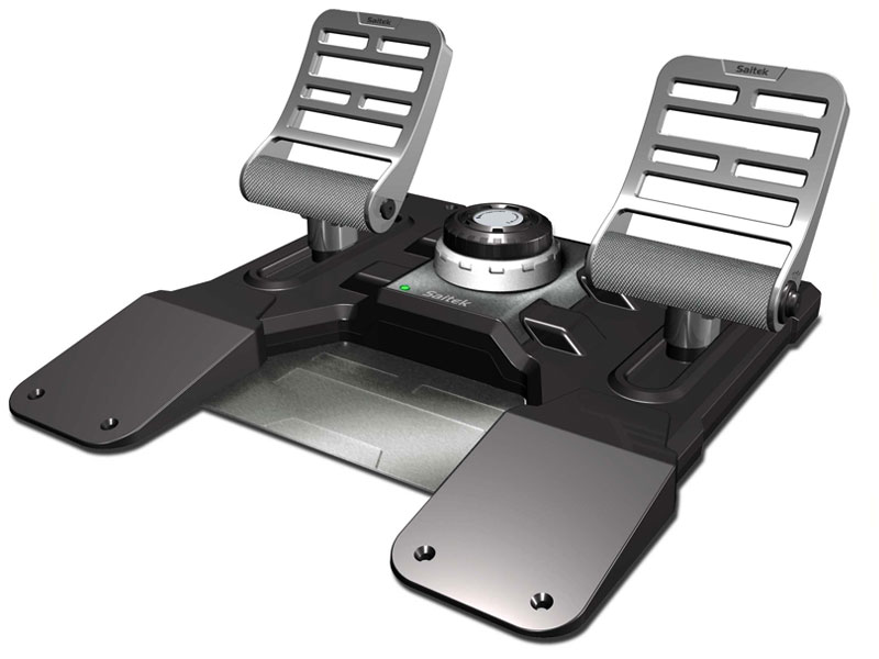 Saitek Pro Flight Combat Rudder Pedals Review (PC) | GamingShogun