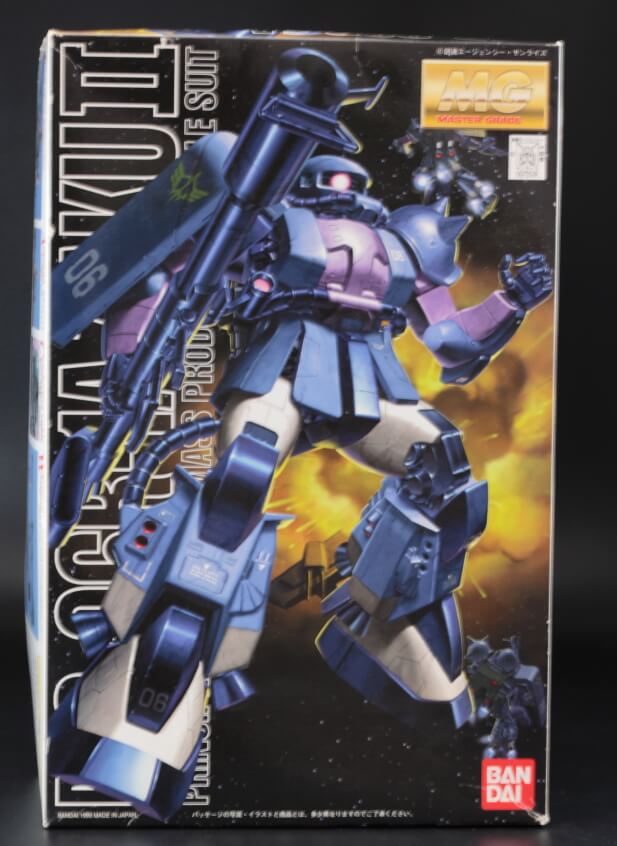ガンプラ】MG 高機動型ザクⅡ 黒い三連星 レビュー