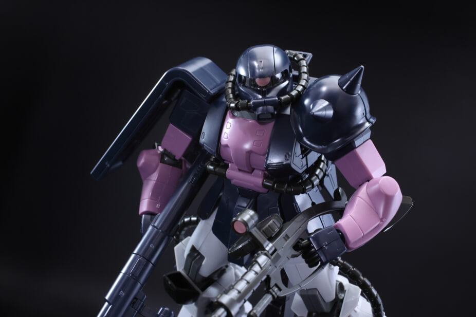 ガンプラ】MG 高機動型ザクⅡ 黒い三連星 レビュー