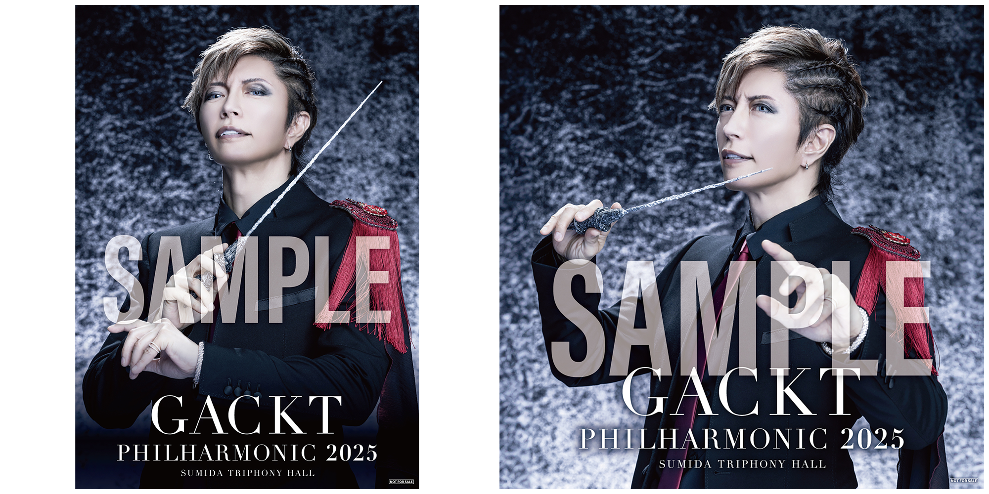 CD「GACKT PHILHARMONIC 2025 - 魔王シンフォニー」特典のヴィジュアル