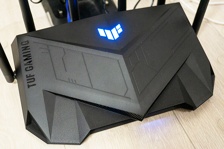 ASUS TUF Gaming AX5400 レビュー】見た目も性能もゲーミングな