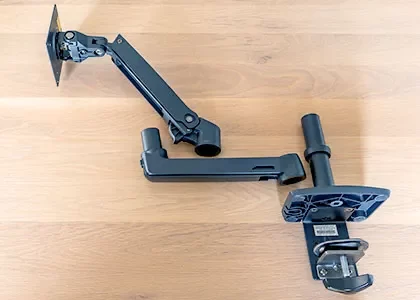 エルゴトロン Ergotron LX ブラック モニターアーム 取り付けネジ付き