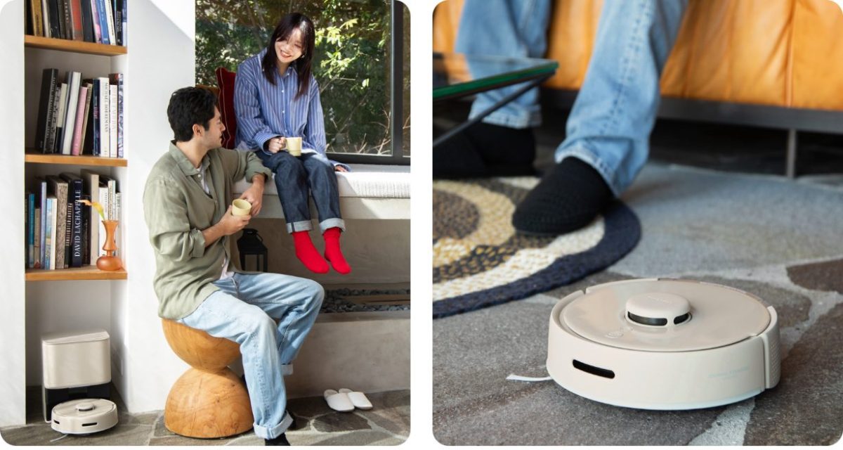 SwitchBot、直径約25cmのロボット掃除機「K10+」に“サンドベージュ”色