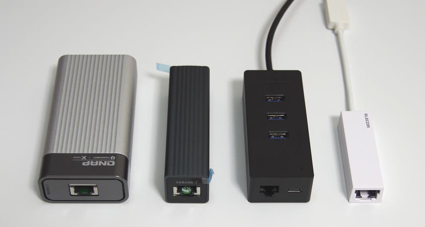 レビュー】 USB3.0 to 5GbEなQNAP「QNA-UC5G1T」はレガシーPCによさげ