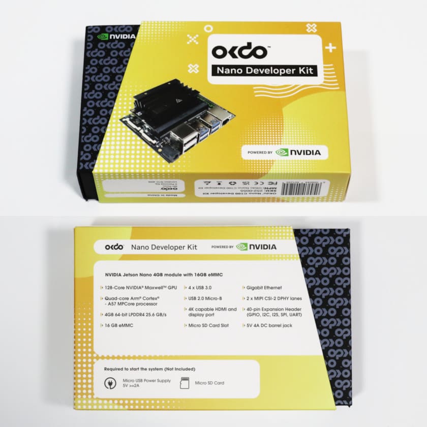 レビュー】 OKdo Nano C100 開発キット：もうひとひねり欲しい、Jetson