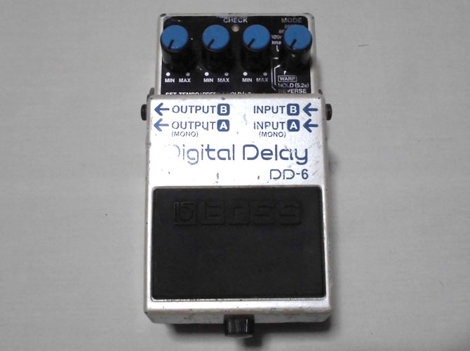 BOSSのDD-6の中古価格と特徴！エフェクター使用レビュー