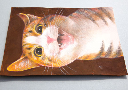 トラ|a232|【ギャラリー笑夢】心が癒される ブサイク猫 オリジナル