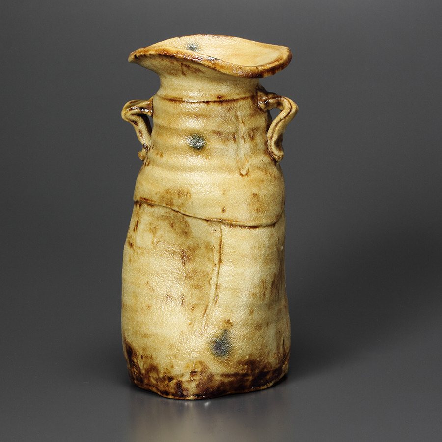 池西 剛 黄瀬戸花入 (IGA0119 ) | ギャラリーラボ