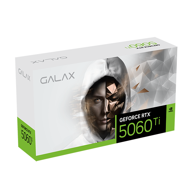 GeForce RTX™ 5060 Ti 1-Click OC 8GB White GALAX