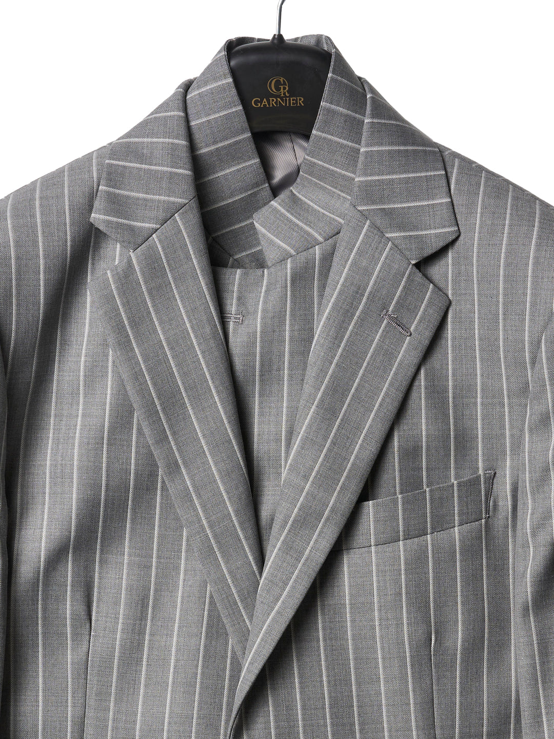 決算セール限定価格】【残り僅か】チョークストライプ柄2BS