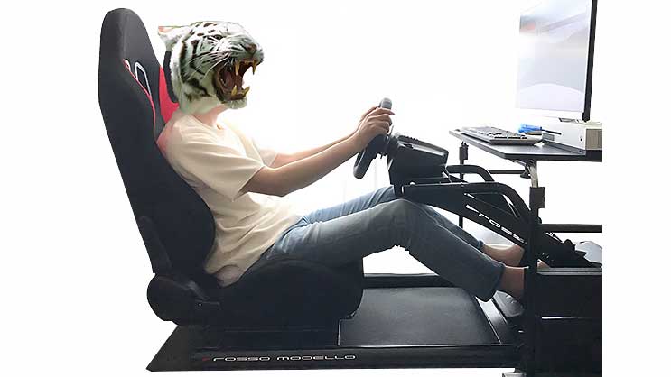 ハンコン用のドライビングシートGTD-RS ロッソモデロをレビュー【PS4