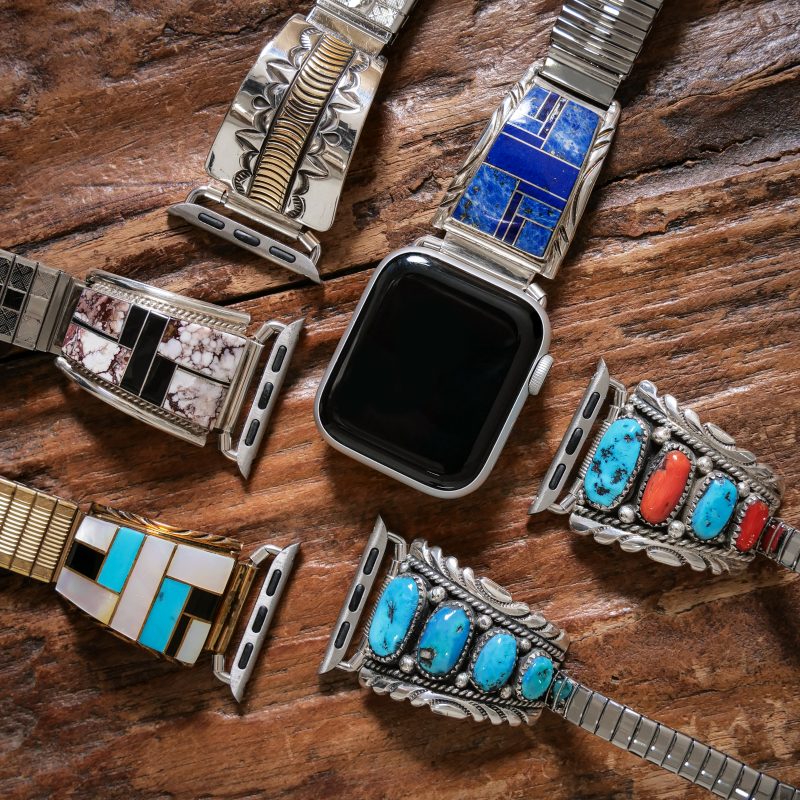 ズニ族Robert & Bernice Leekya アップルウォッチバンドS（38・40・41