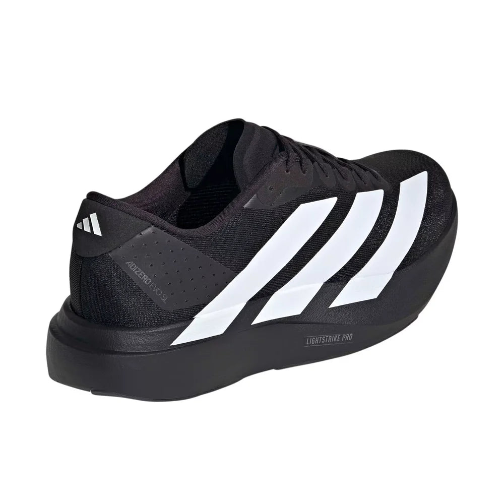 Men's Evo SL Running Shoe - Core Black/Cloud White/Core Black