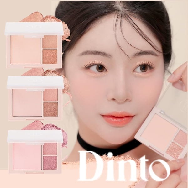 Qoo10] ディント チーク＆アイマルチユーズパレット3種 /