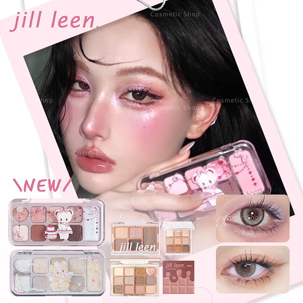 Qoo10] jill leen. 【正規品】シャイニングミニアイシャドウパ
