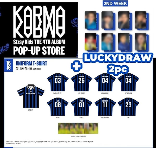 Qoo10] Karma [公式 2nd 現場購入/ SKZ メン