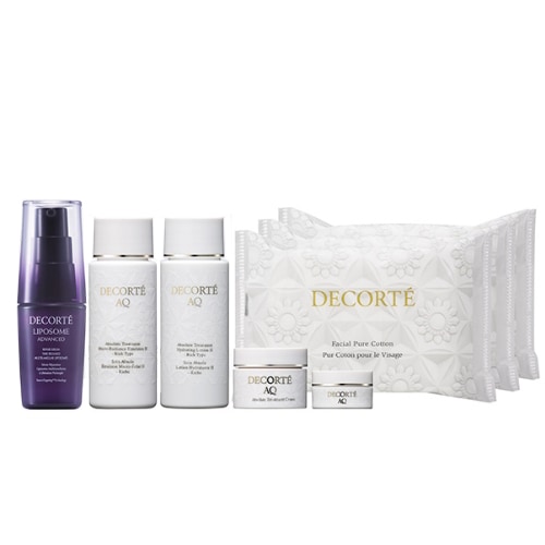 Qoo10] コスメデコルテ リポソーム＆ AQ トライアルセット / : スキンケア