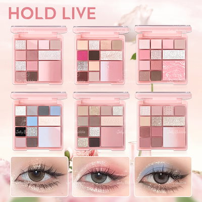 Qoo10] HOLD LIVE 【新作登場】アイシャドウ+チーク 2in : ポイントメイク